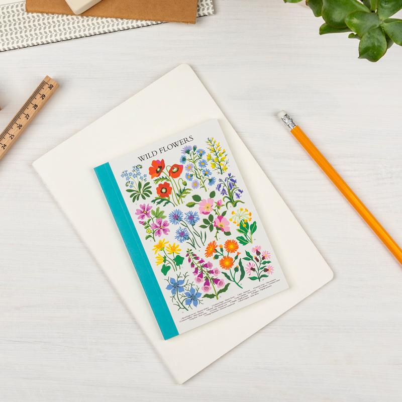 Libreta Bolsillo Wild Flowers