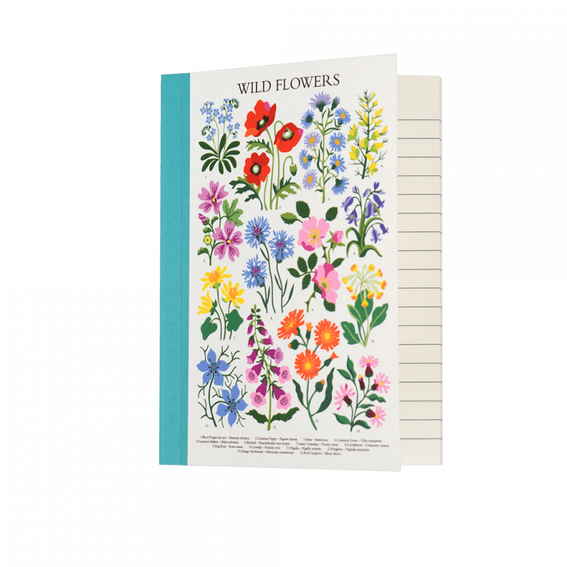 Libreta Bolsillo Wild Flowers