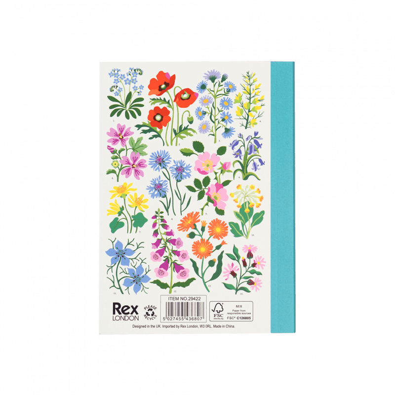 Libreta Bolsillo Wild Flowers