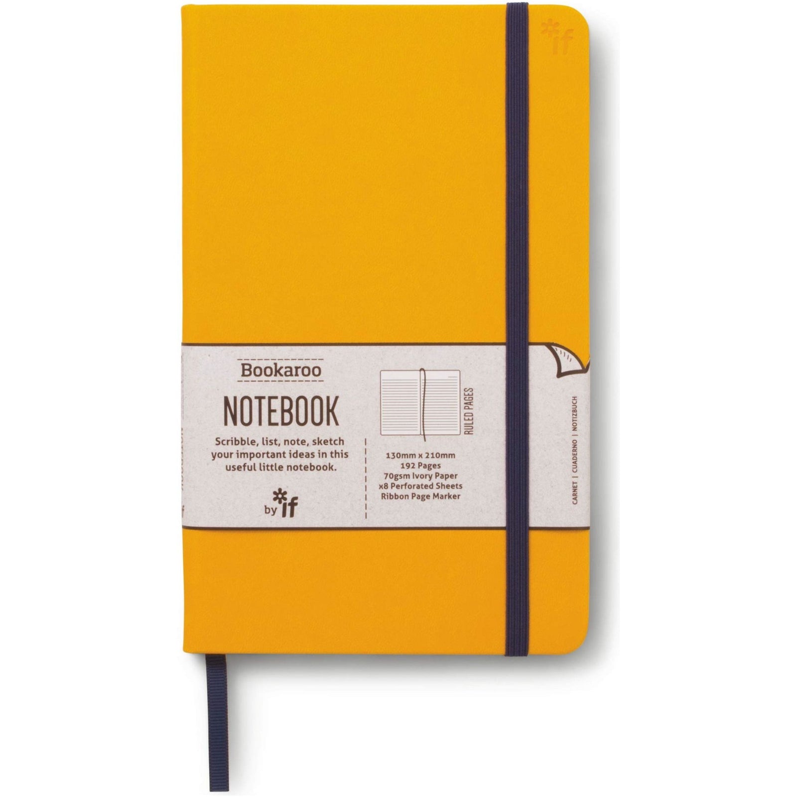 Libreta Mediana Amarillo