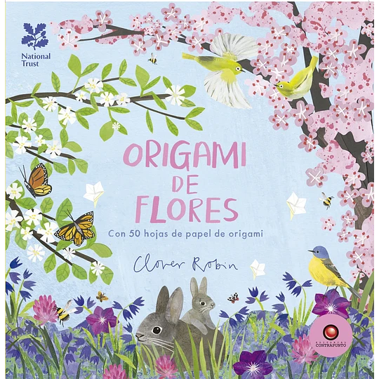 Libro de Actividades Origami de Flores