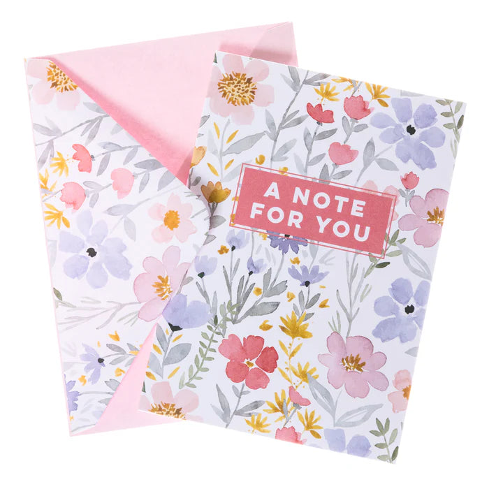 Set de 16 Tarjetas con Sobre Spring Floral