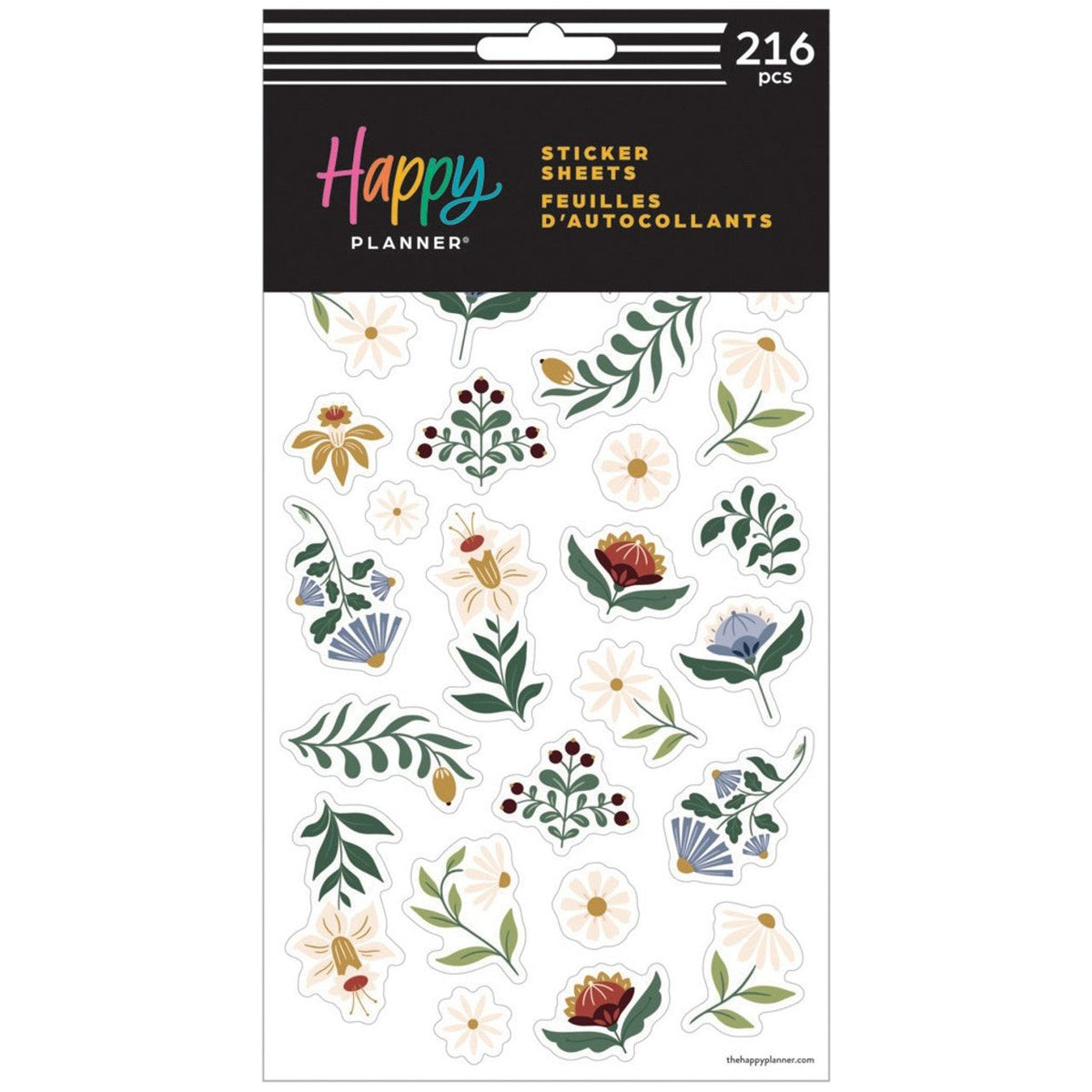 Set Stickers Flores del Bosque