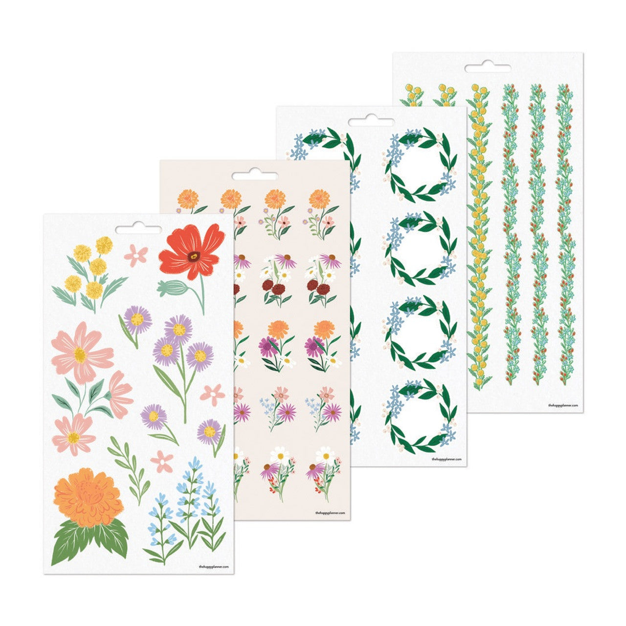 Set Stickers Blooming Bouquet