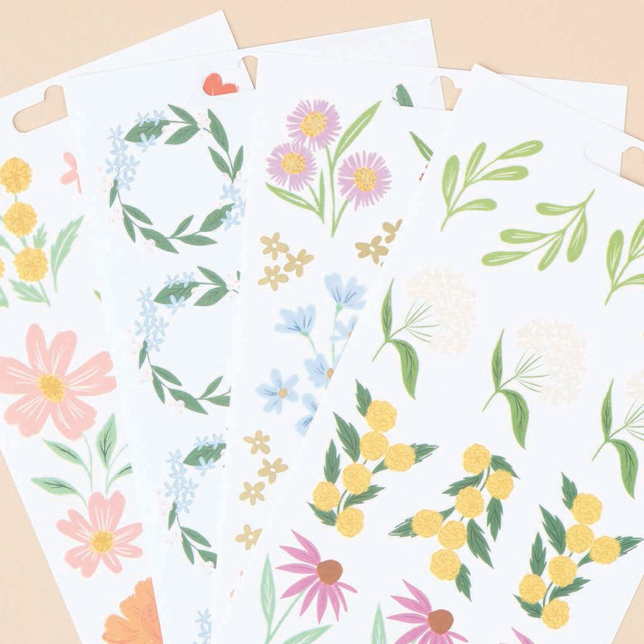 Set Stickers Blooming Bouquet