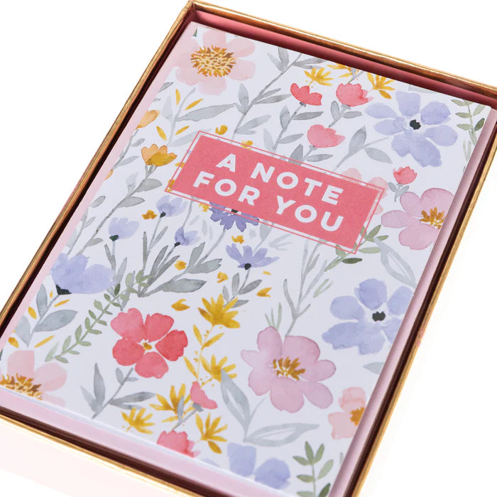 Set de 16 Tarjetas con Sobre Spring Floral