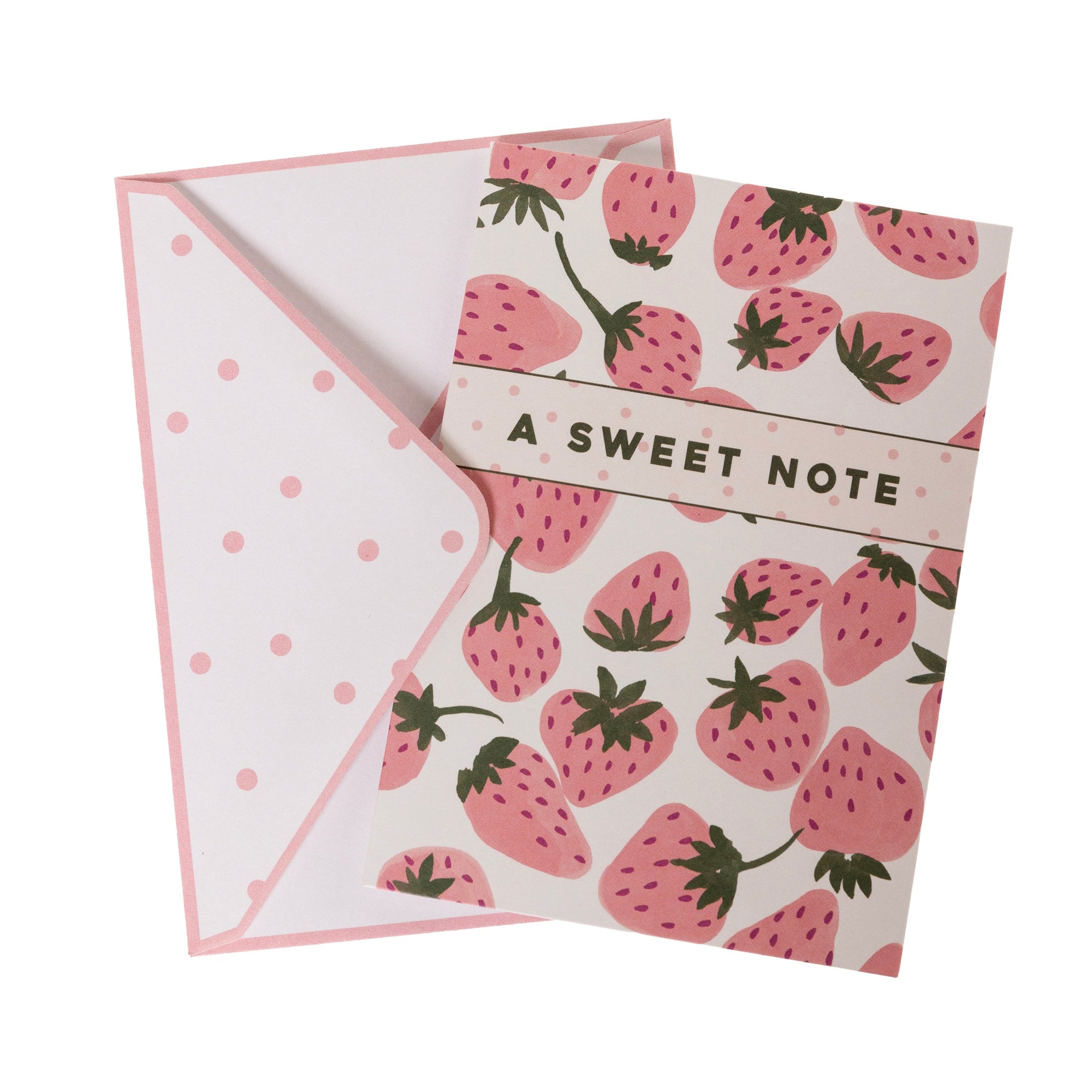 Caja Tarjetas Pink Strawberry