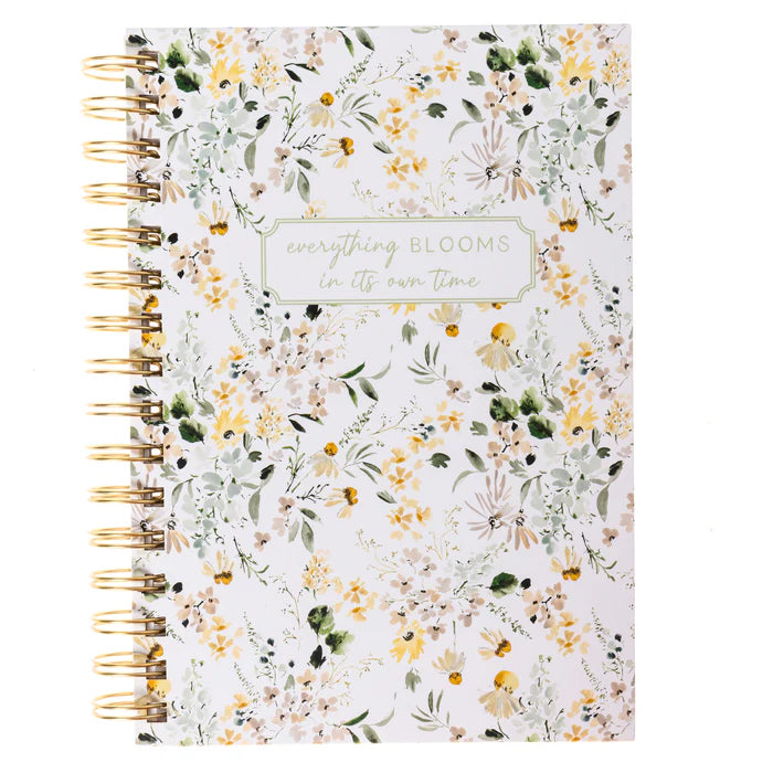 softCuaderno Espiral Tapa Dura - Spring Watercolor Floral