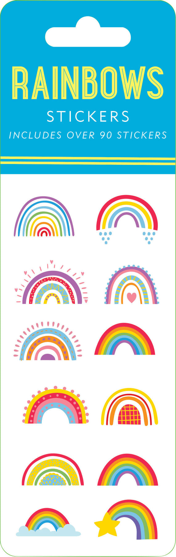 Set de Stickers Arcoiris