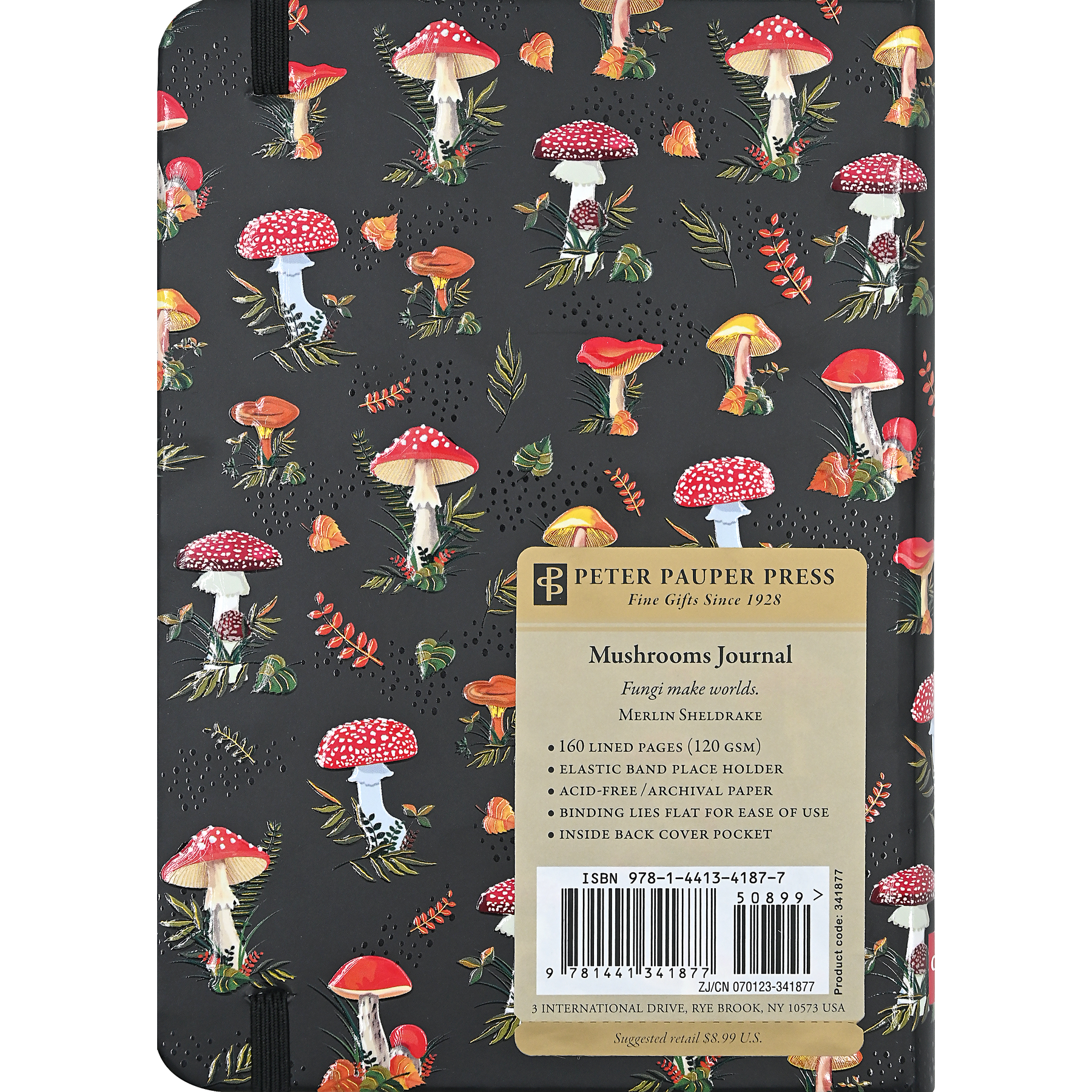 Libreta Chica Mushrooms