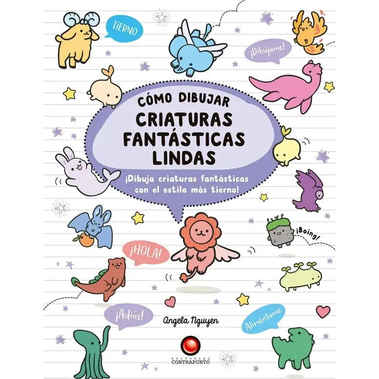 Libro Como Dibujar Criaturas Fantásticas Lindas