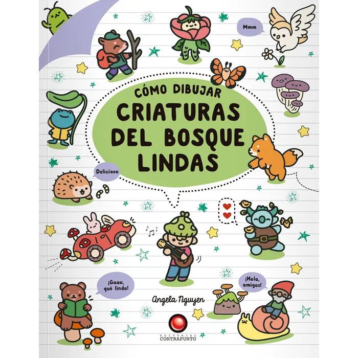 Libro Como Dibujar Criaturas Lindas del Bosque