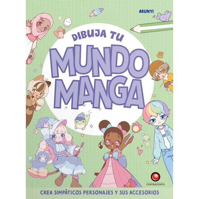 Libro de Actividades Manga - Dibuja tu mundo