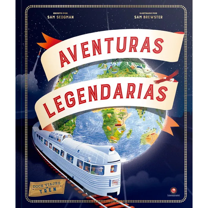 Libro de Aventuras Legendarios - Viajes en Tren