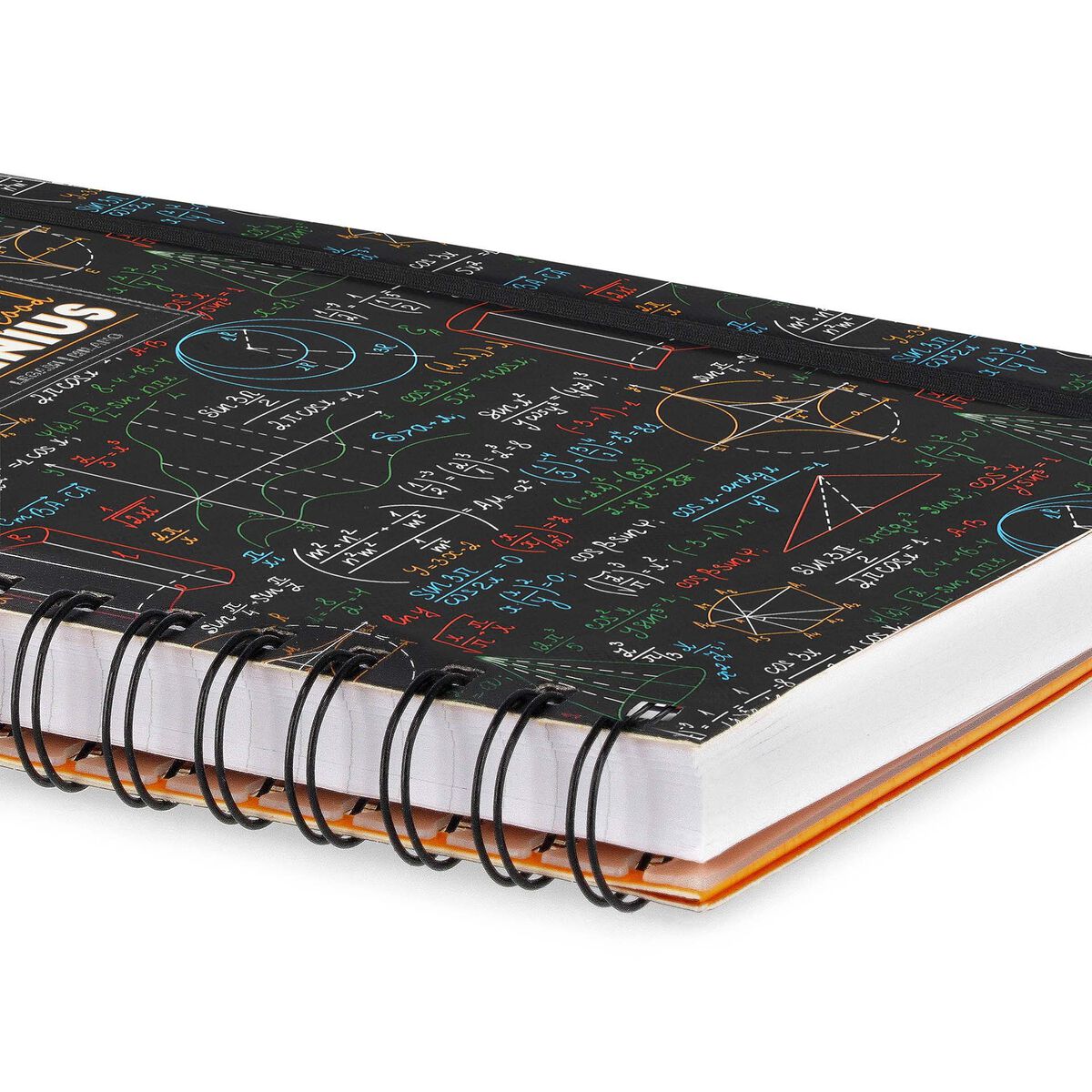 Cuaderno con Espiral Mediano Genius