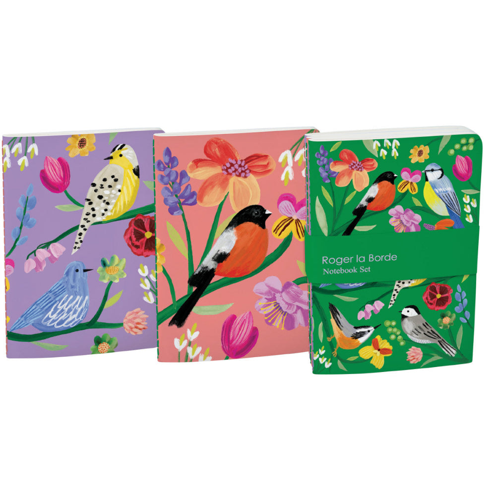 Set de 3 Libretas Birdhaven