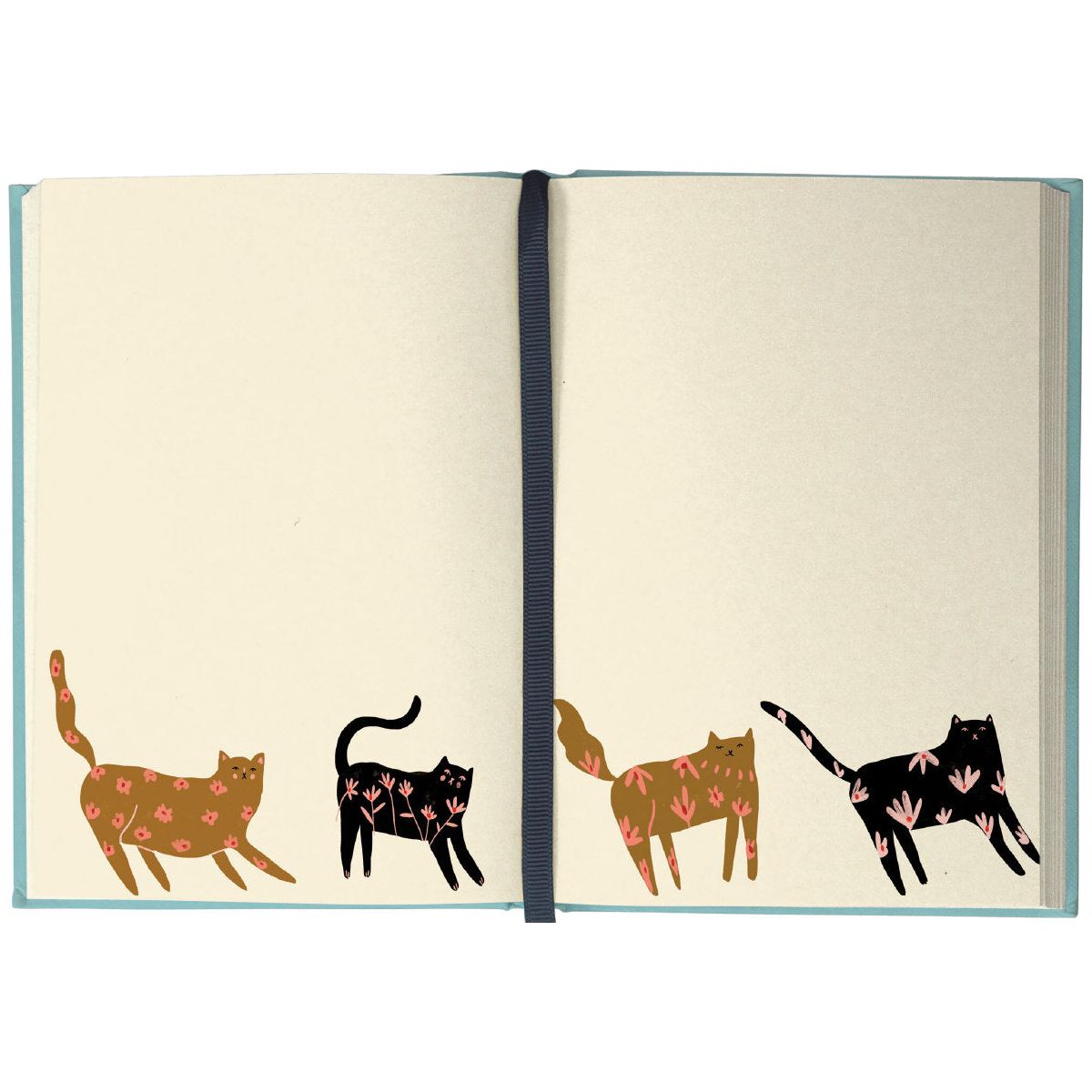 Libreta Ilustrada Cinnamon and Ginger Celeste