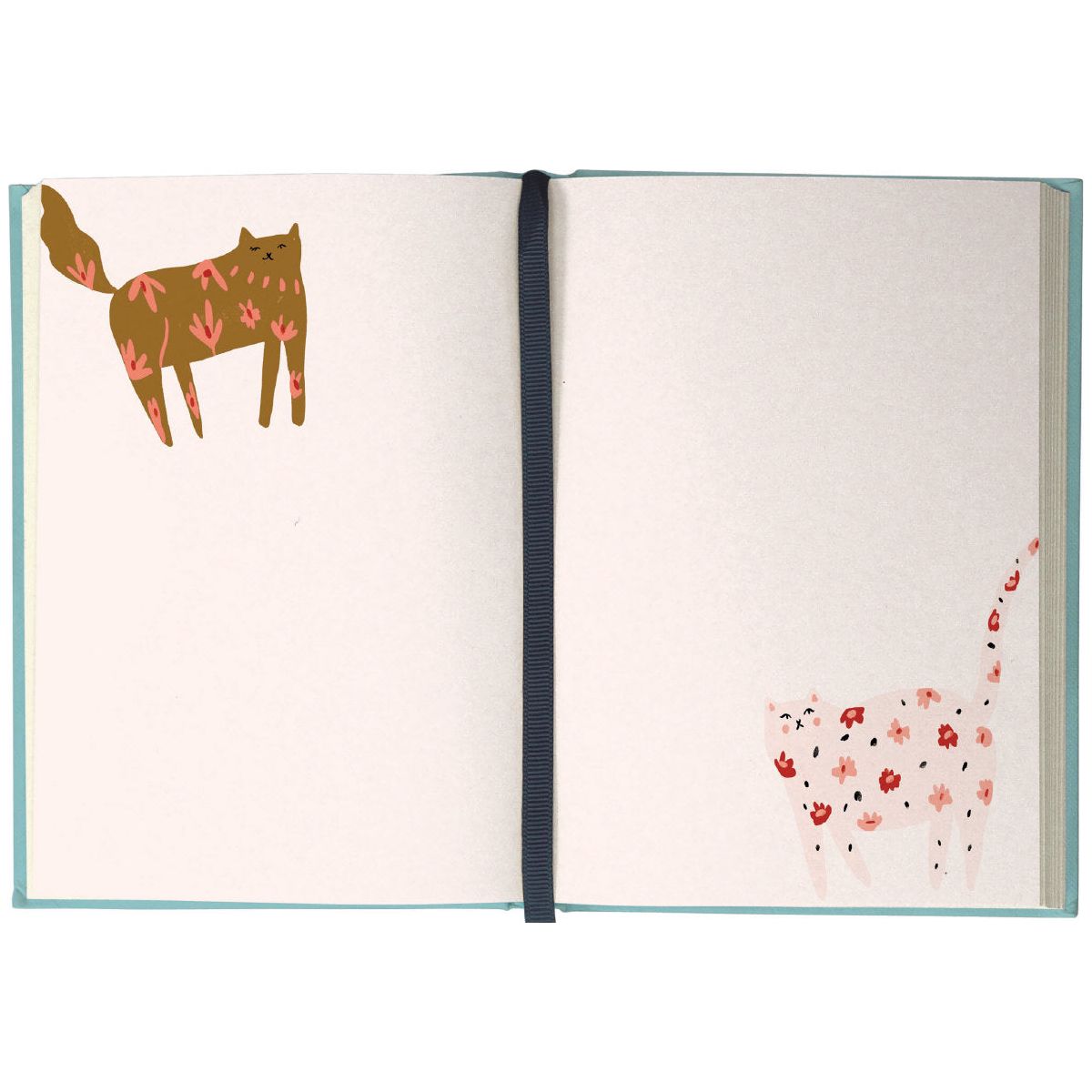 Libreta Ilustrada Cinnamon and Ginger Celeste