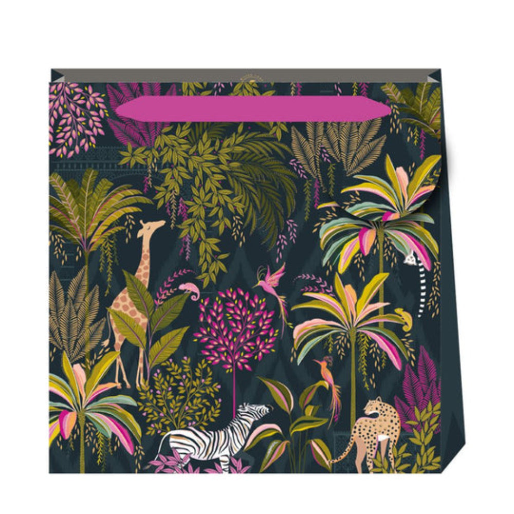 Bolsa Regalo Mediana Palmeras Verdes