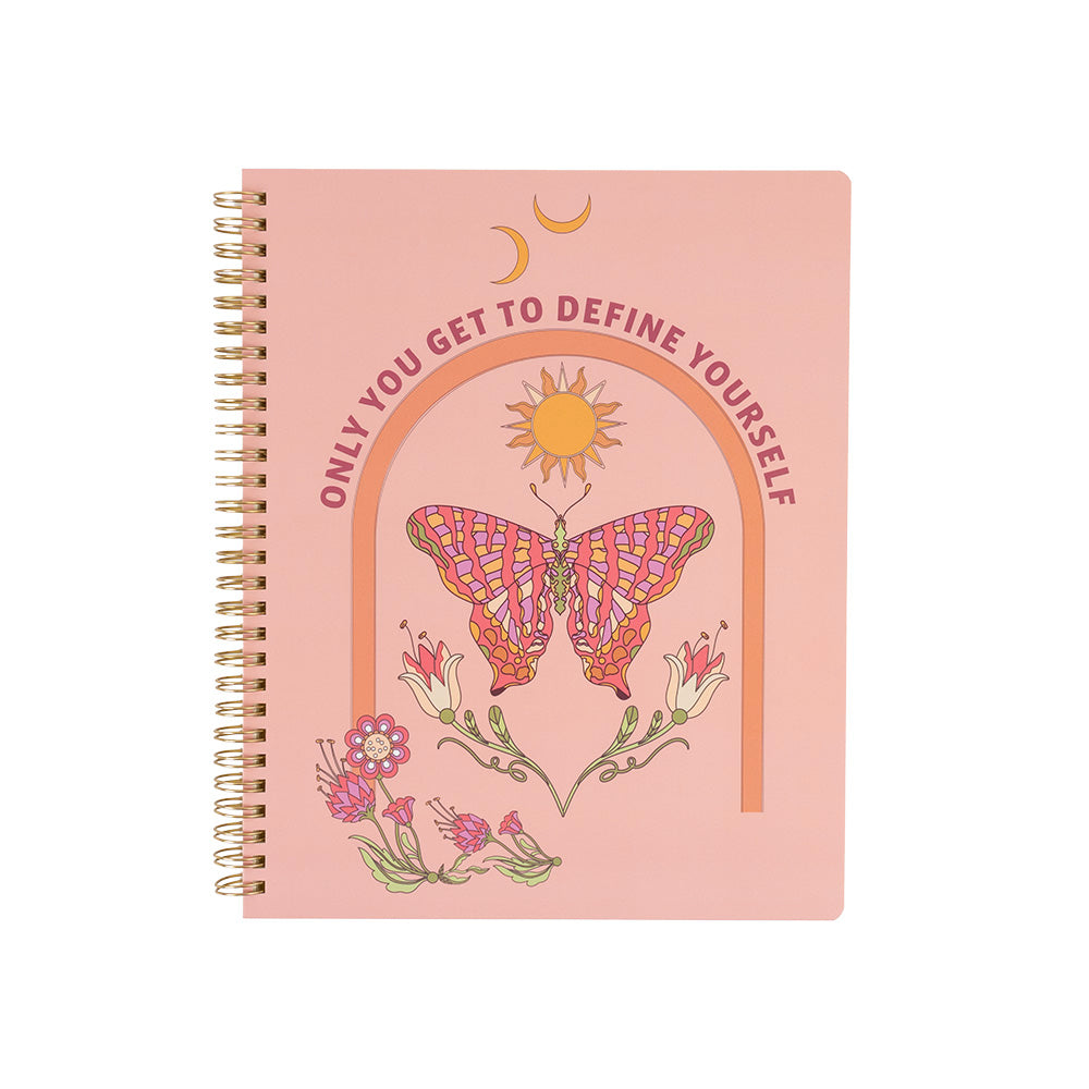 Cuaderno Mariposa Rosada