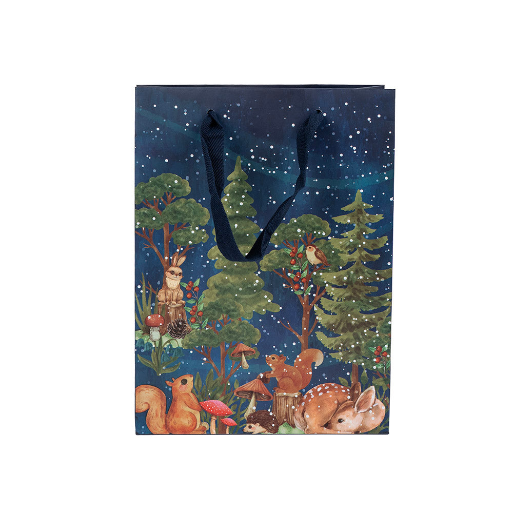 Bolsa Regalo Mediana Navidad Bosque