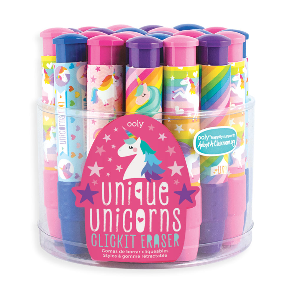 Lápiz Goma Unicornios