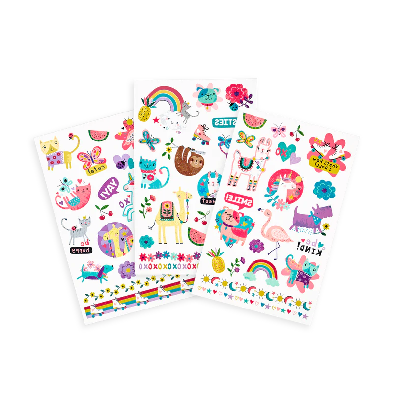 Set Tatuajes Temporales Funtastic Friends