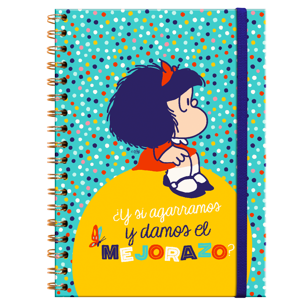 Cuaderno Mafalda Lunares