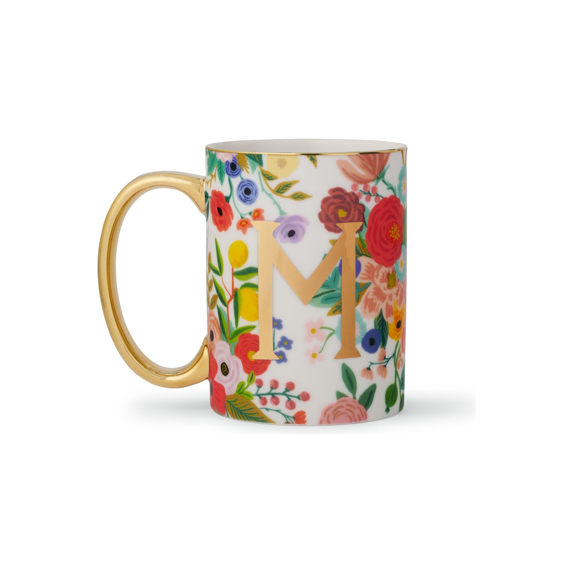 Taza Porcelana Letra M