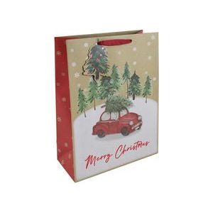 Bolsa Regalo Jumbo Navidad Auto Navideño