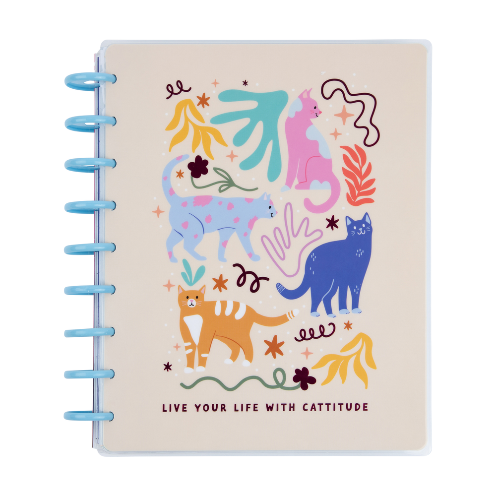 Agenda 2025 Whimsical Whiskers Classic 18 Meses La Papelaria