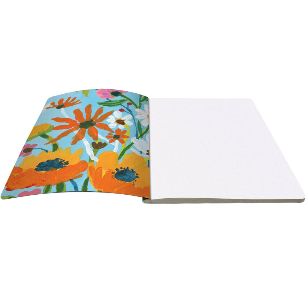 Libreta Grande Croquis Flower Field