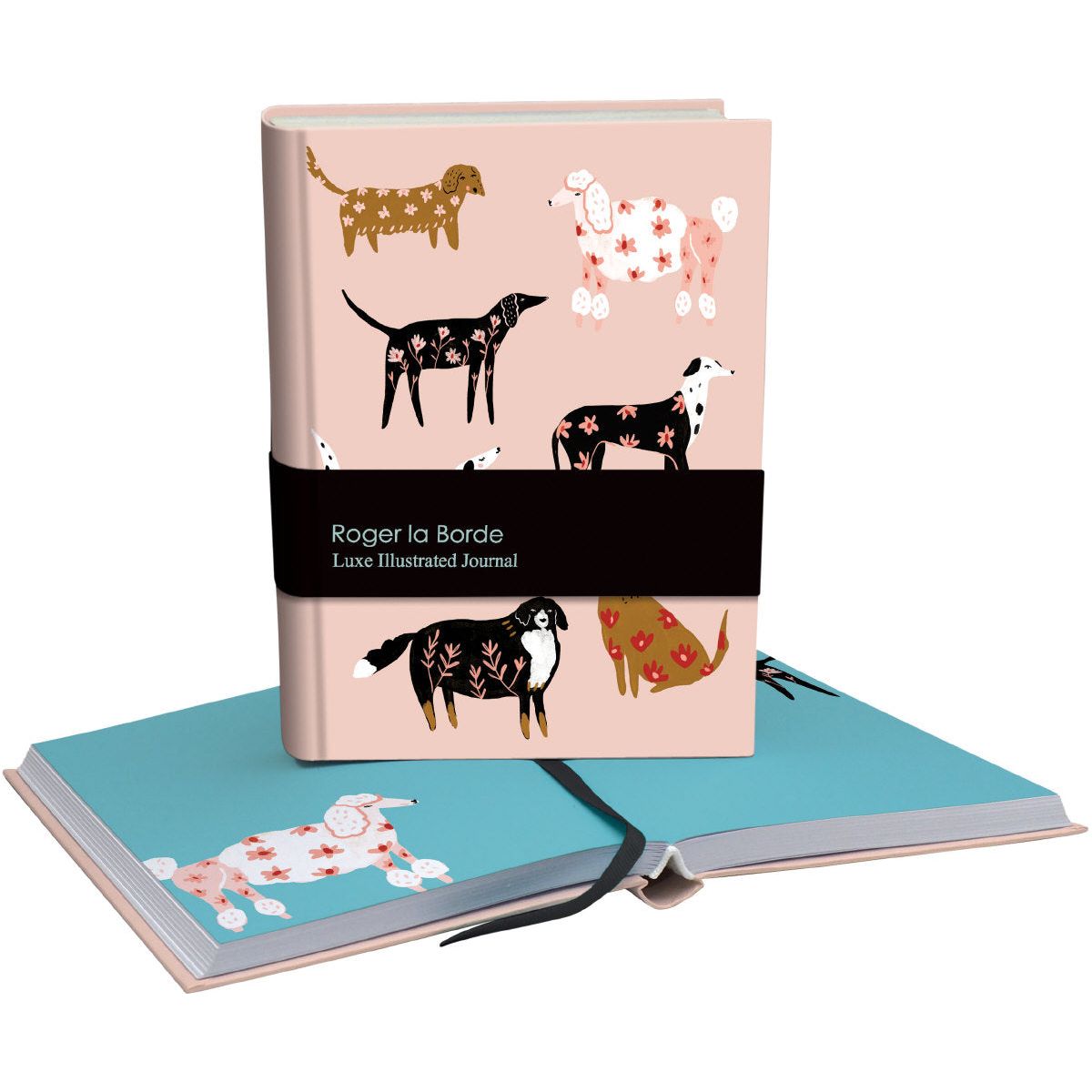 Libreta Ilustrada Cinnamon and Ginger Rosada