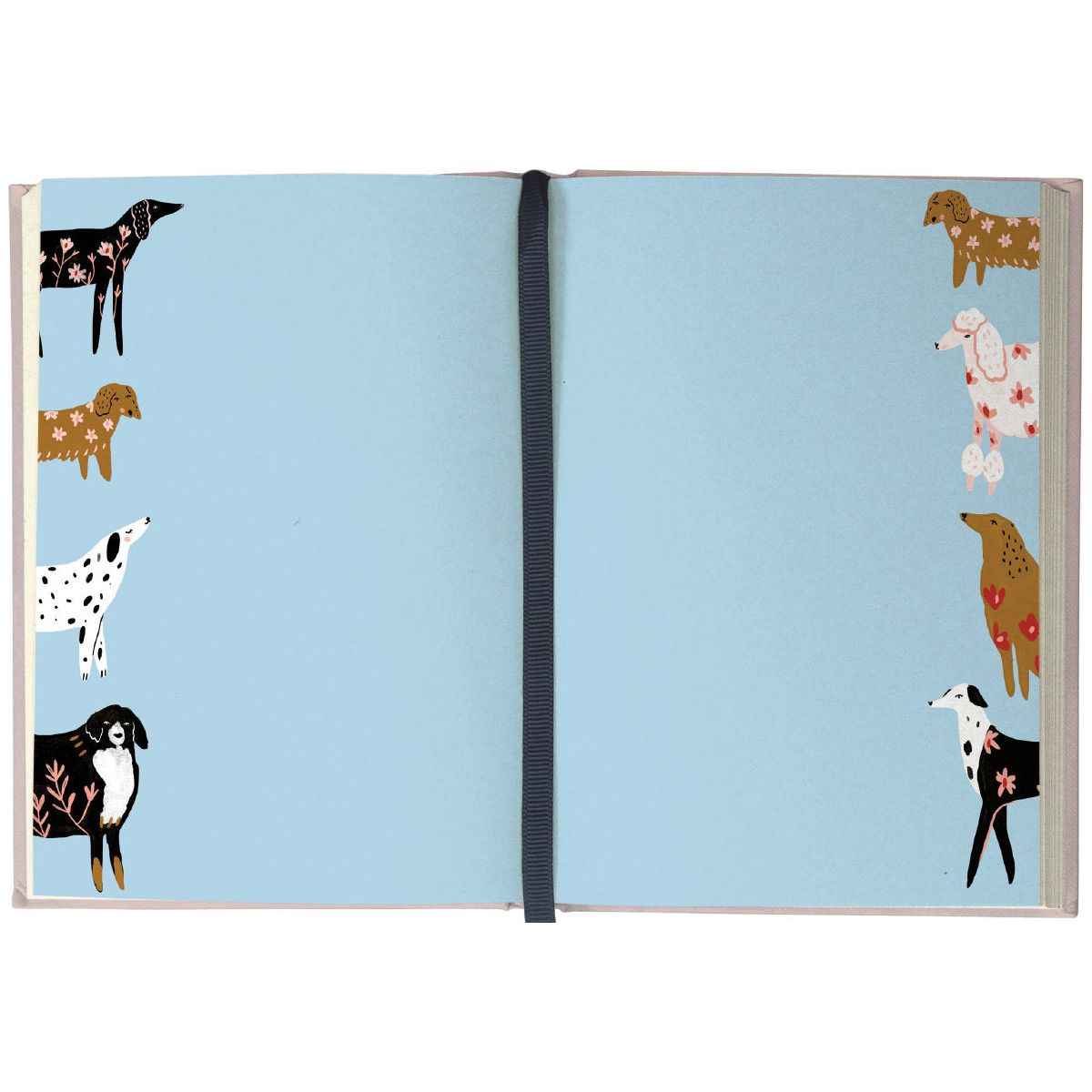 Libreta Ilustrada Cinnamon and Ginger Rosada