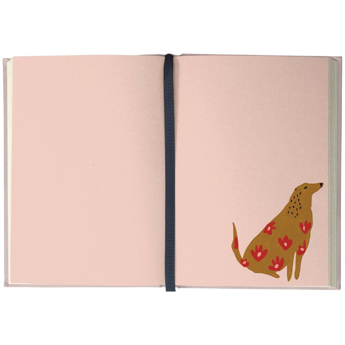 Libreta Ilustrada Cinnamon and Ginger Rosada