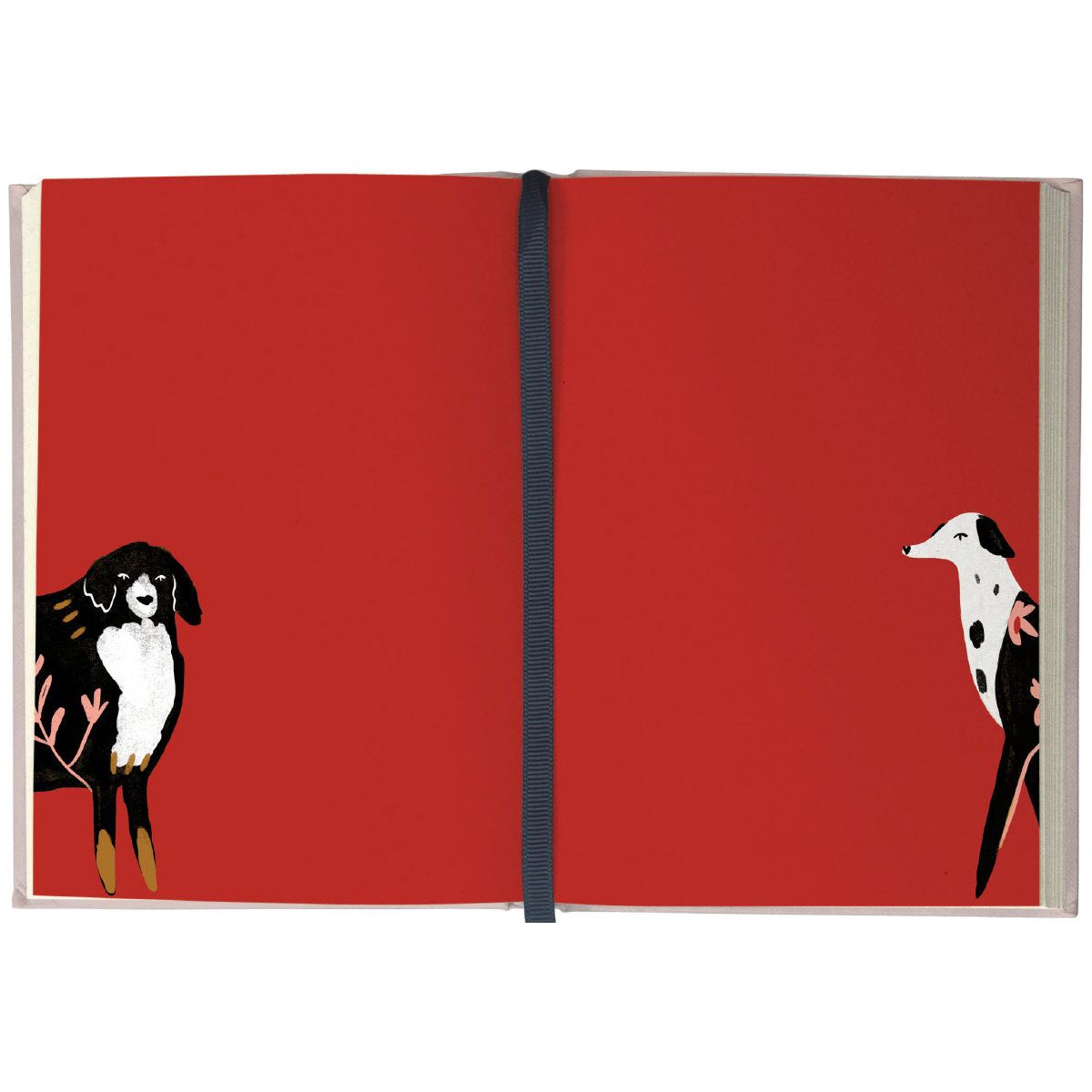 Libreta Ilustrada Cinnamon and Ginger Rosada