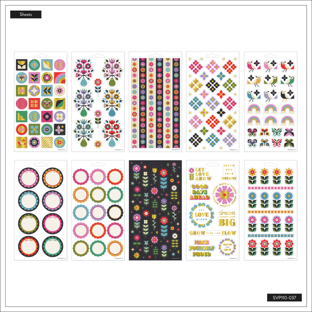 Set Stickers Mod Garden