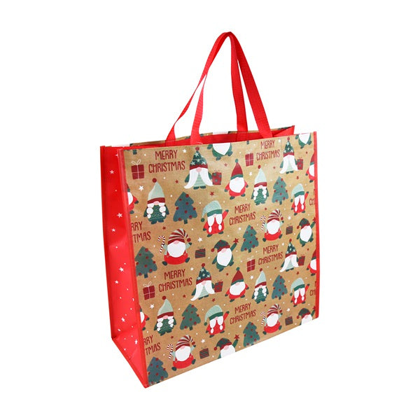 Bolsa Regalo Jumbo Tejida Navidad Elfos