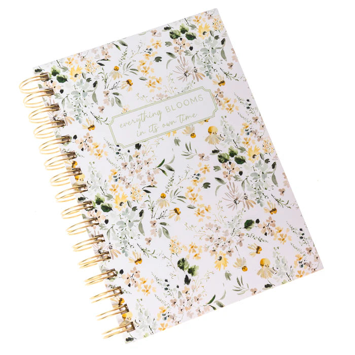 softCuaderno Espiral Tapa Dura - Spring Watercolor Floral