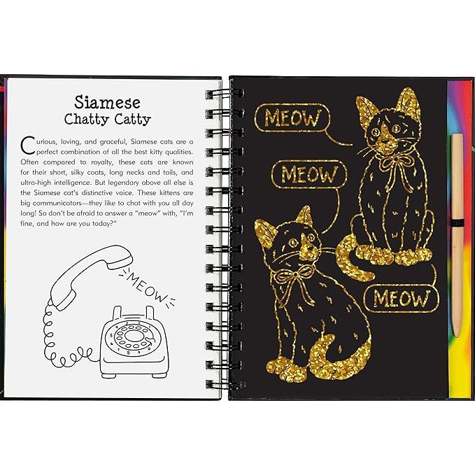 Libro para Raspar Kittens