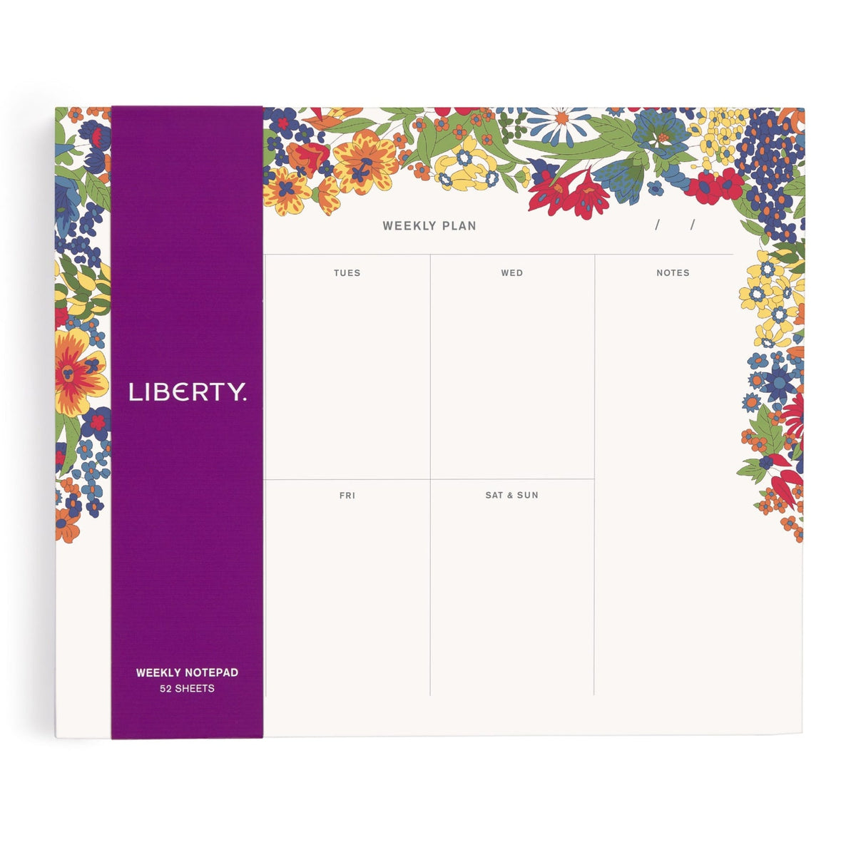 Planificador Semanal Liberty Margaritas