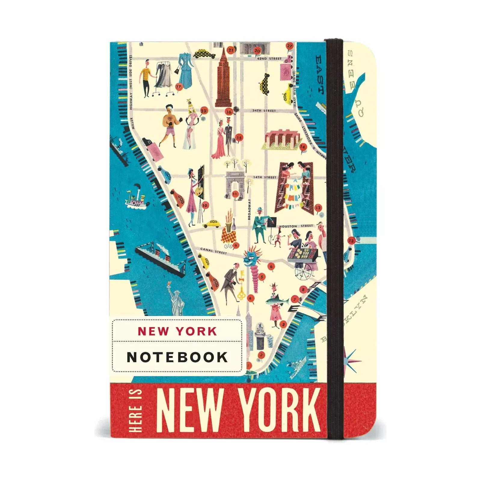 Libreta Mapa Nueva York