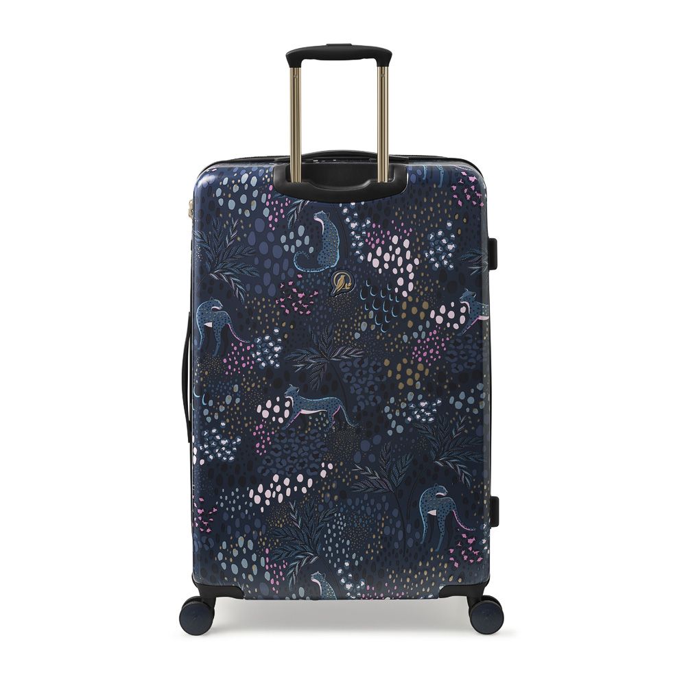 Maleta Grande Sara Miller Midnight Tahiti Leopard