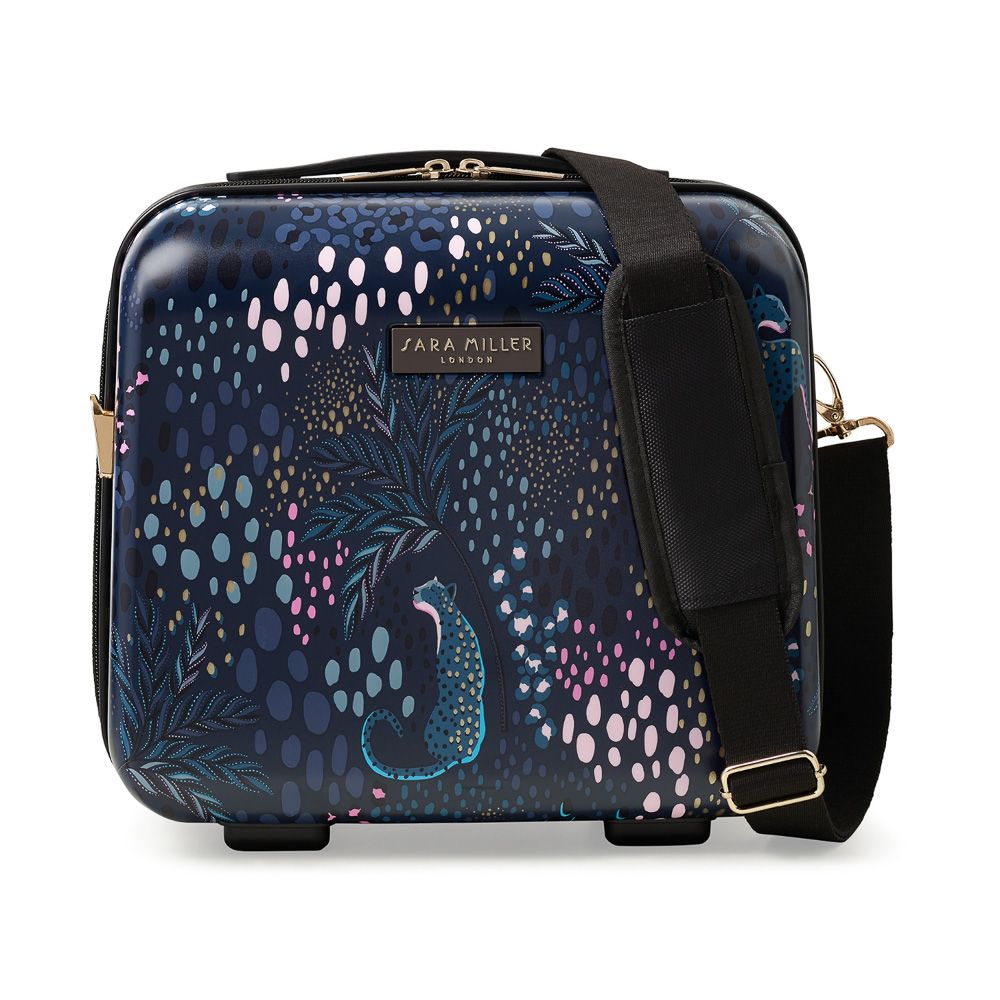 Maleta Neceser Sara Miller Midnight Tahiti Leopard