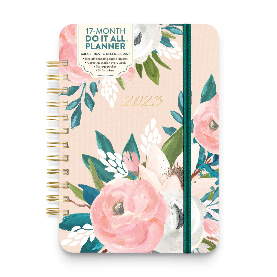 Agenda 2023 Anillada Mediana 17 Meses - Bella Flora