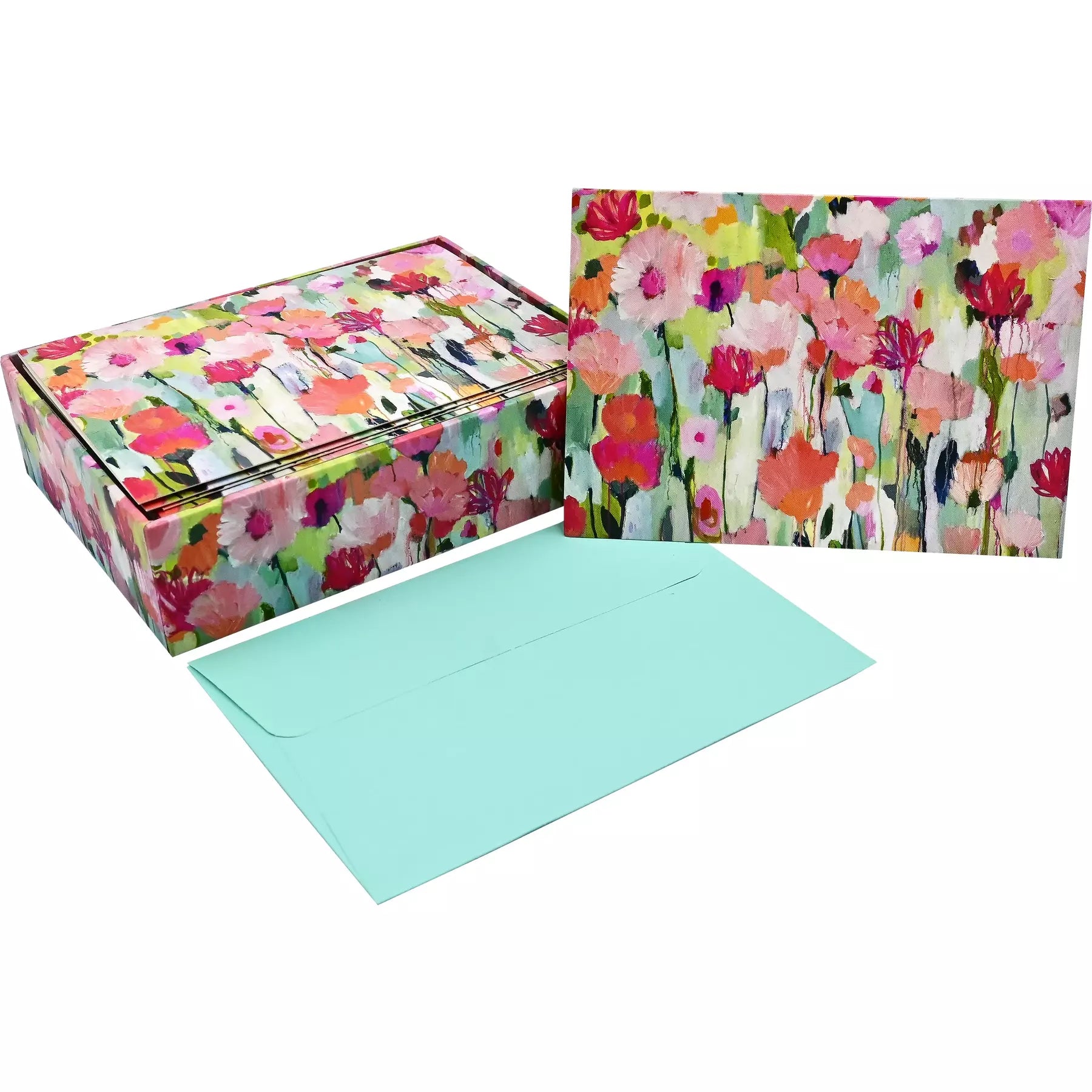 Set Tarjetas y Sobres Spring Meadow